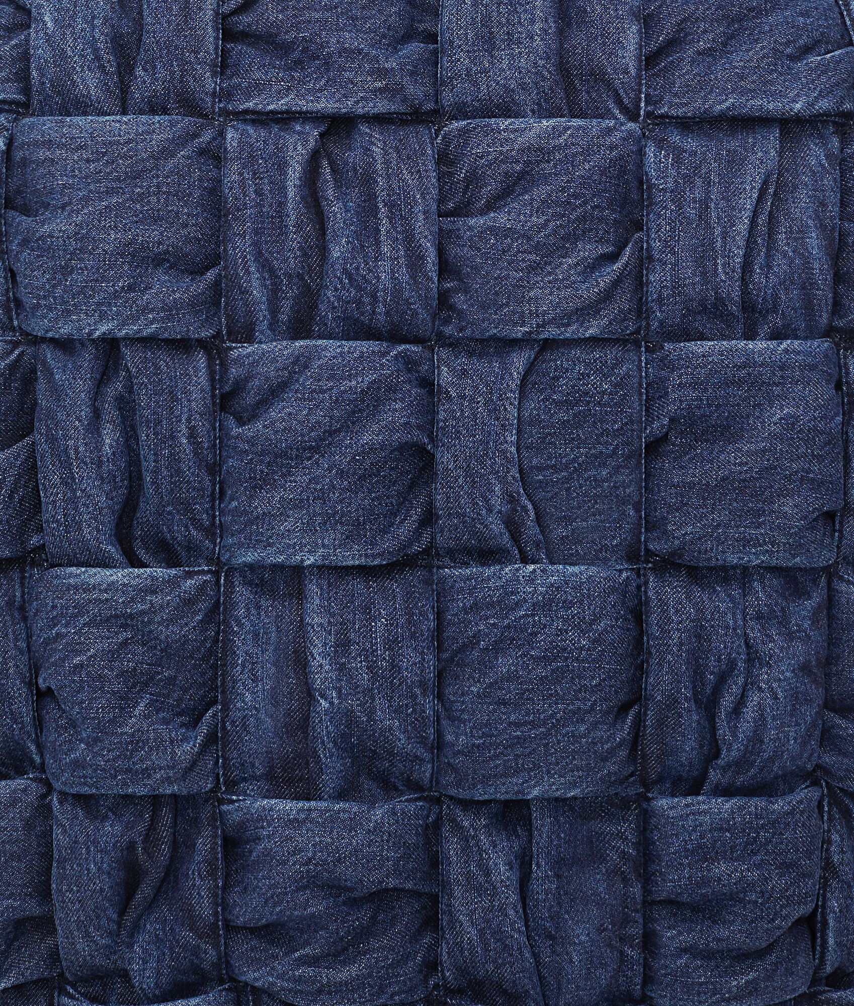 Intrecciato Denim Gilet - 5