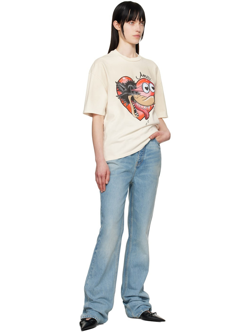 AMIRI Off-White 'Hopeless Romantic' Os T-shirt outlook