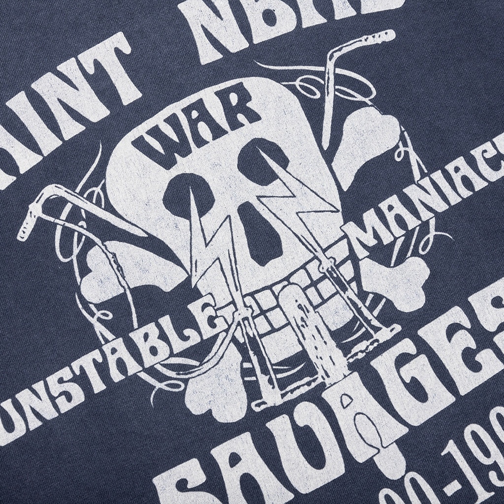 SAINT MICHAEL X NEIGHBORHOOD MX6 STHD SAINT NBHD S/S SHIRT - NAVY - 3