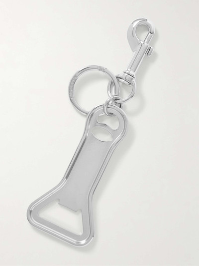 Burberry Silver-Plated Key Fob outlook