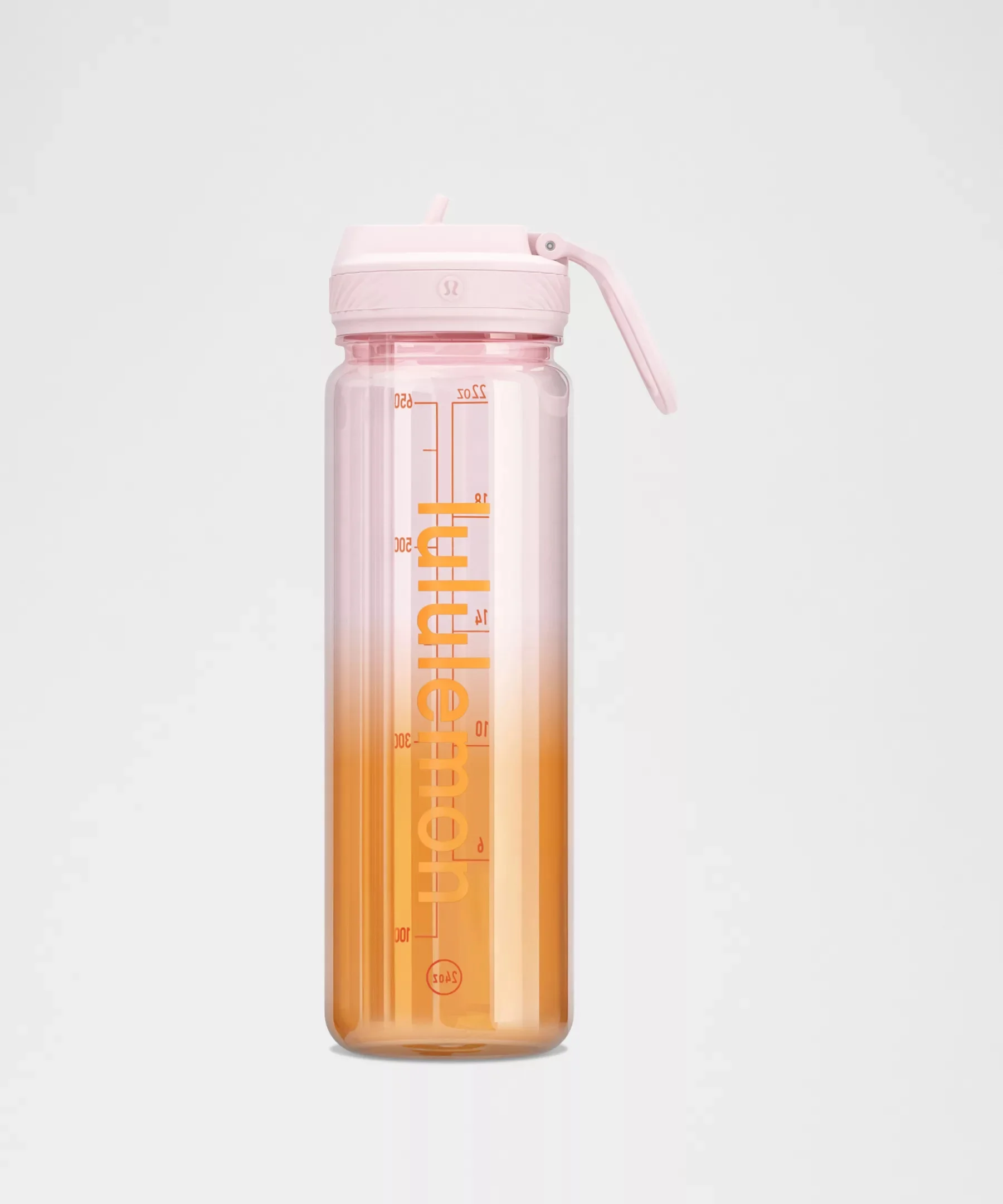 Back to Life Clear Bottle 24oz *Straw Lid - 1