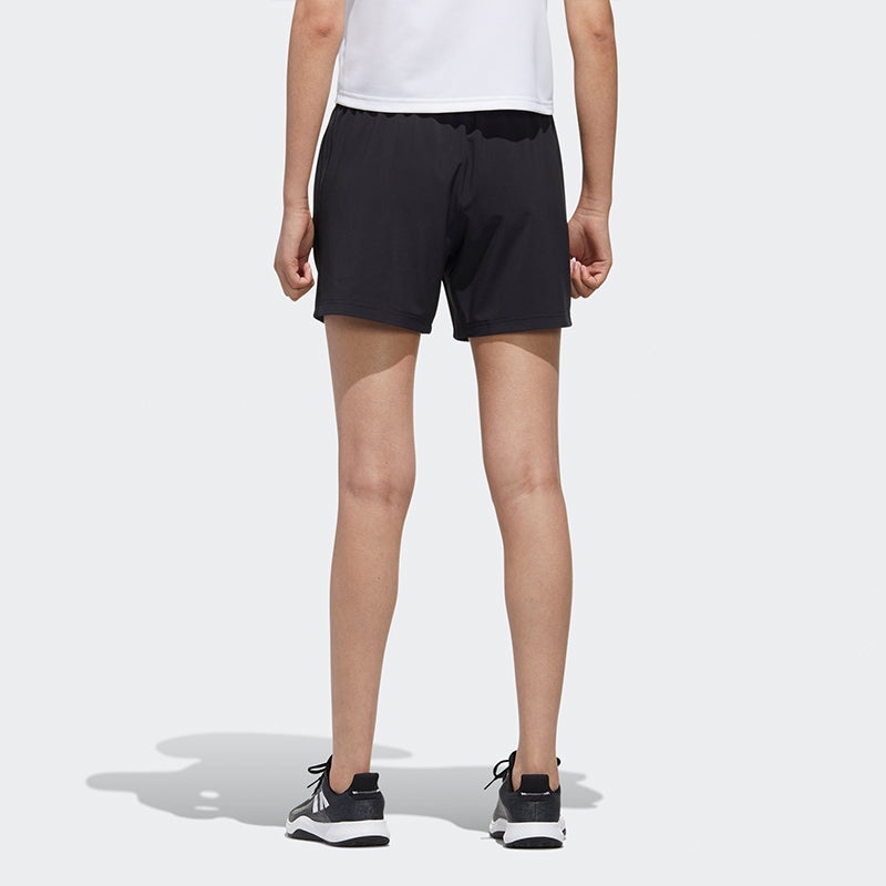 (WMNS) adidas Mh 1/4 Shorts Sports Running Training Woven Black FT2879 - 4