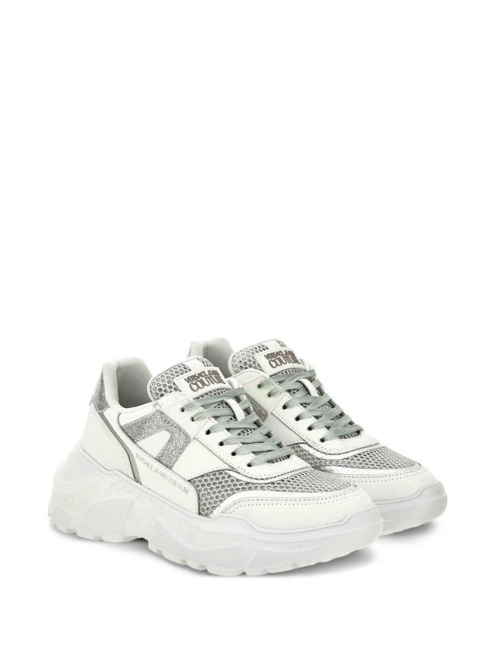 glitter-panelled chunky trainers - 2