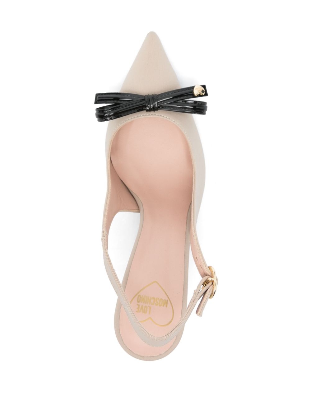 110mm bow-embellished pumps - 4