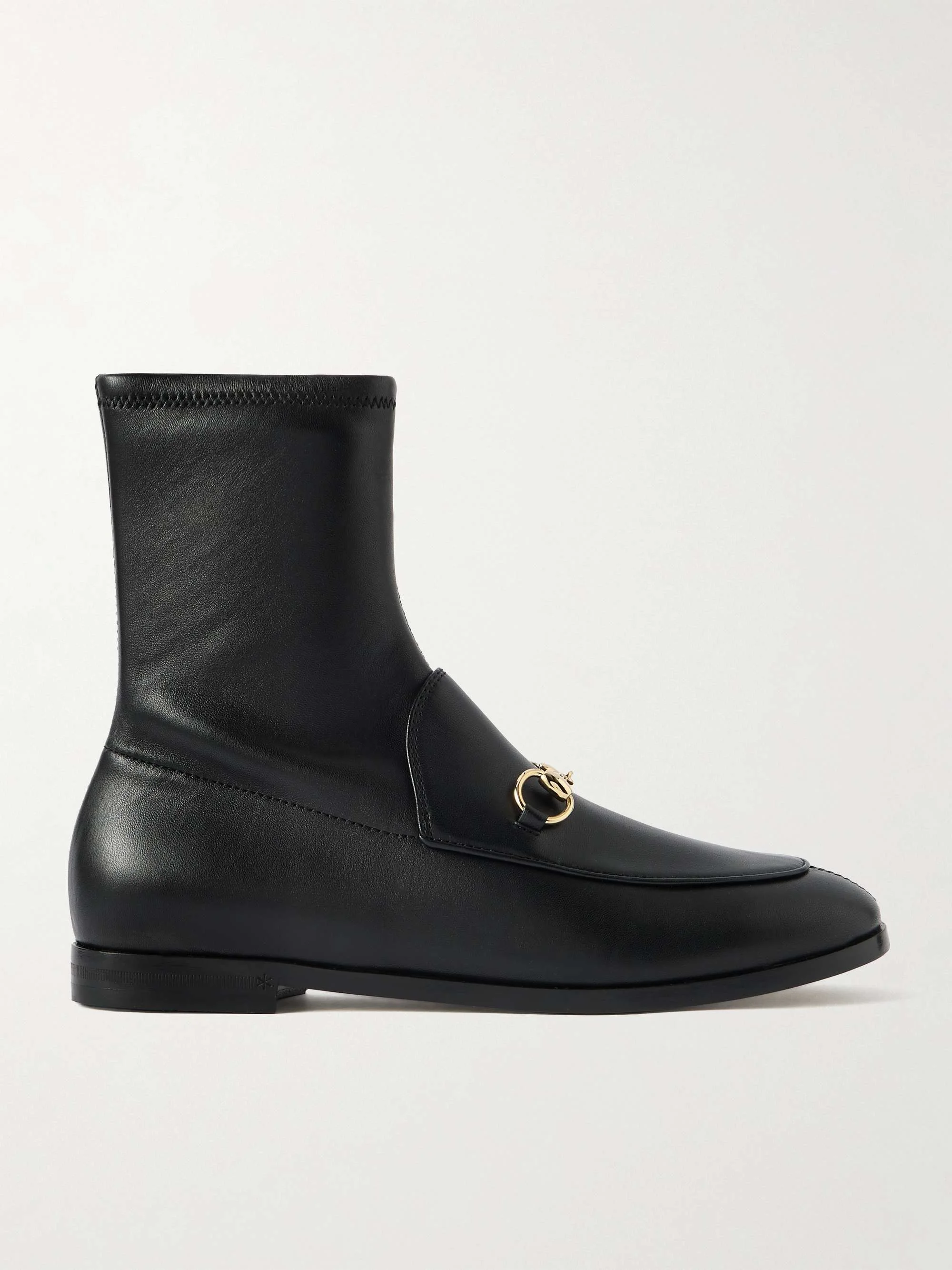 Gucci Horsebit Jordaan Ankle Boots - 1