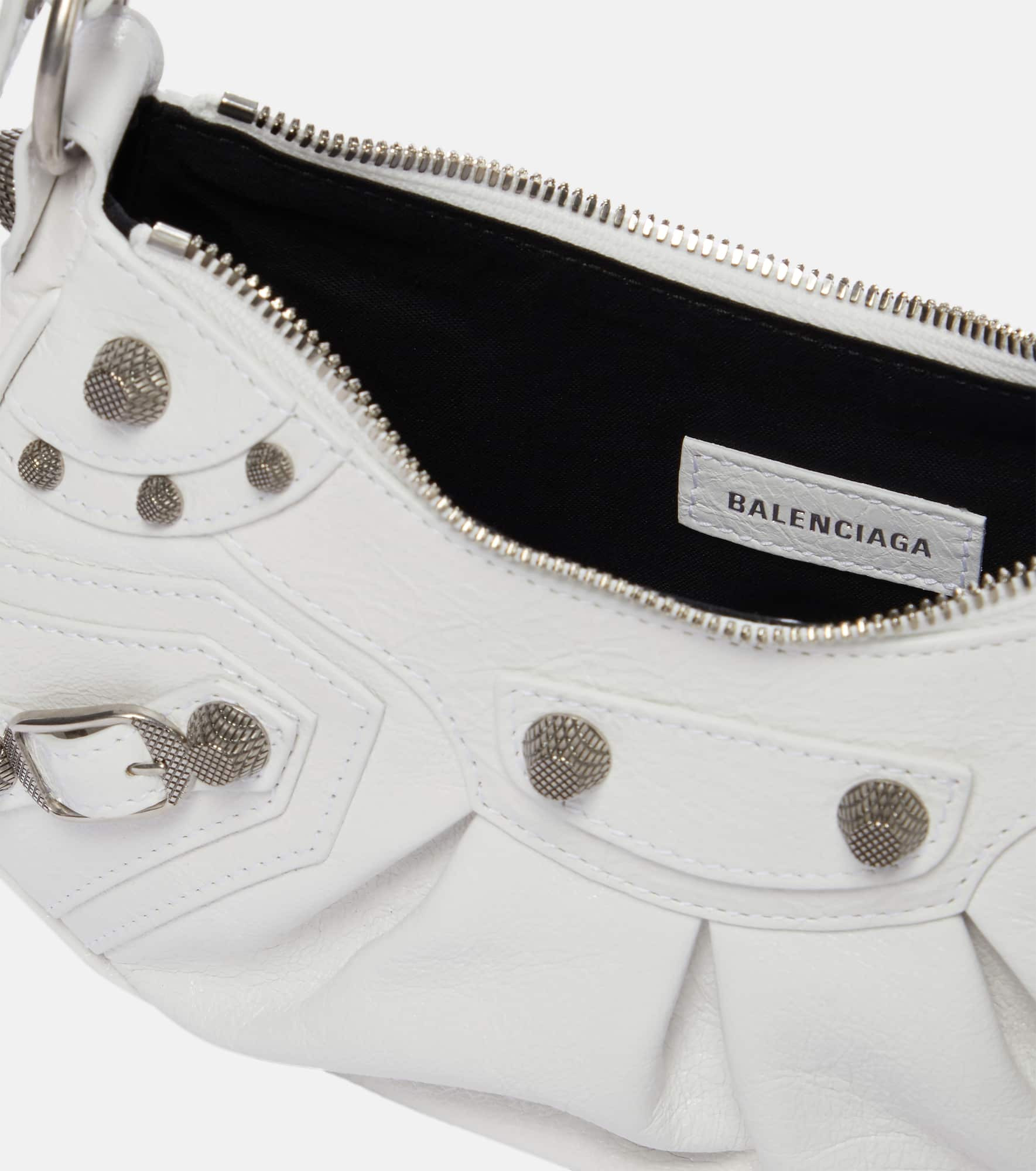 Le Cagole XS leather shoulder bag - 3