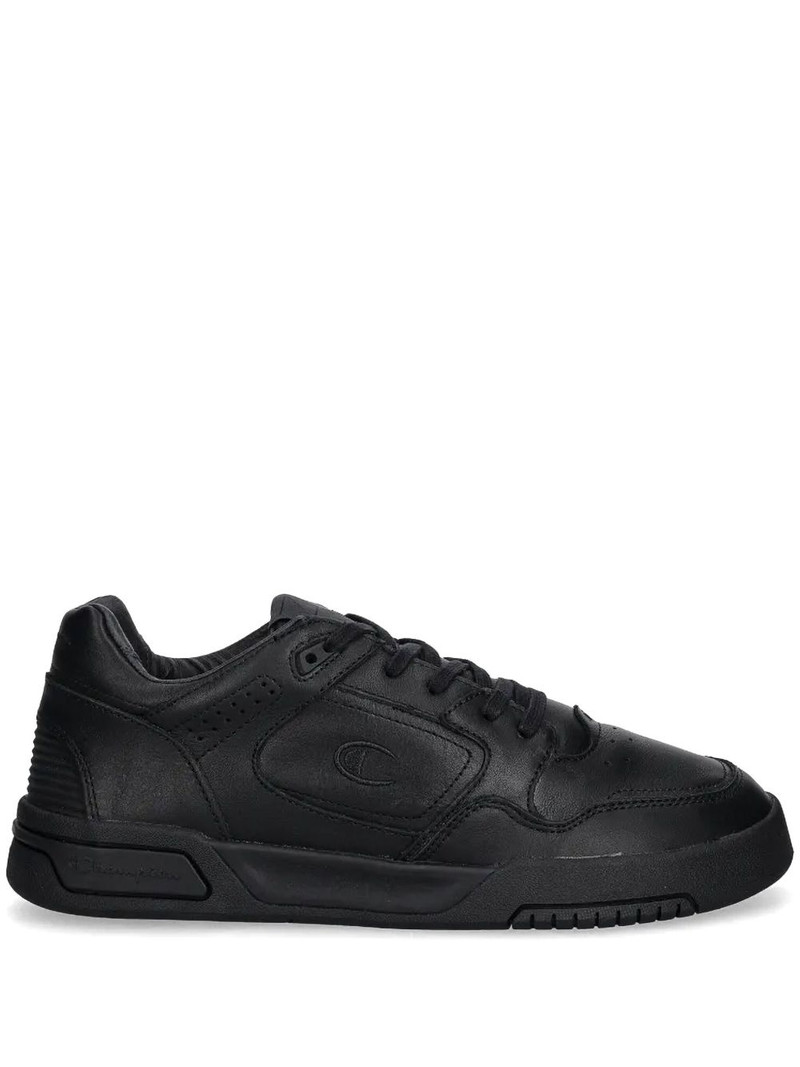 logo-embroidery sneakers 1