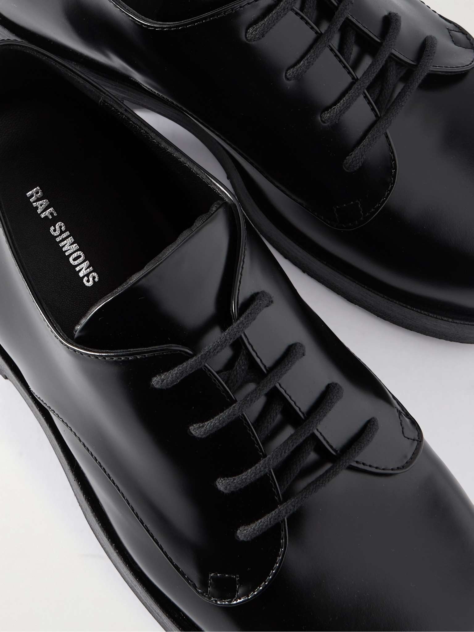 Raf Simons Leather Derby Shoes | REVERSIBLE