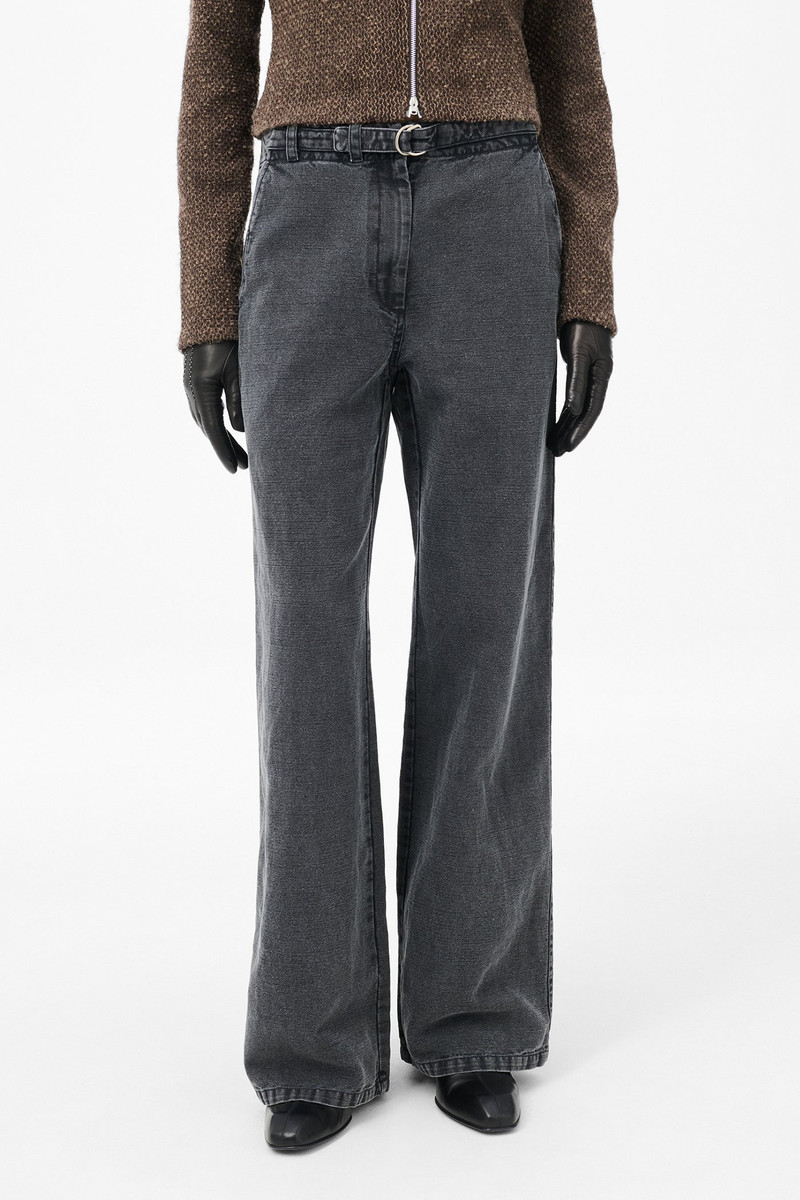 Harbour Trouser Black Enzyme Canvas 3