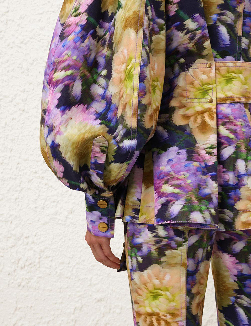 LUNA PRINTED DRILL JACKET 5