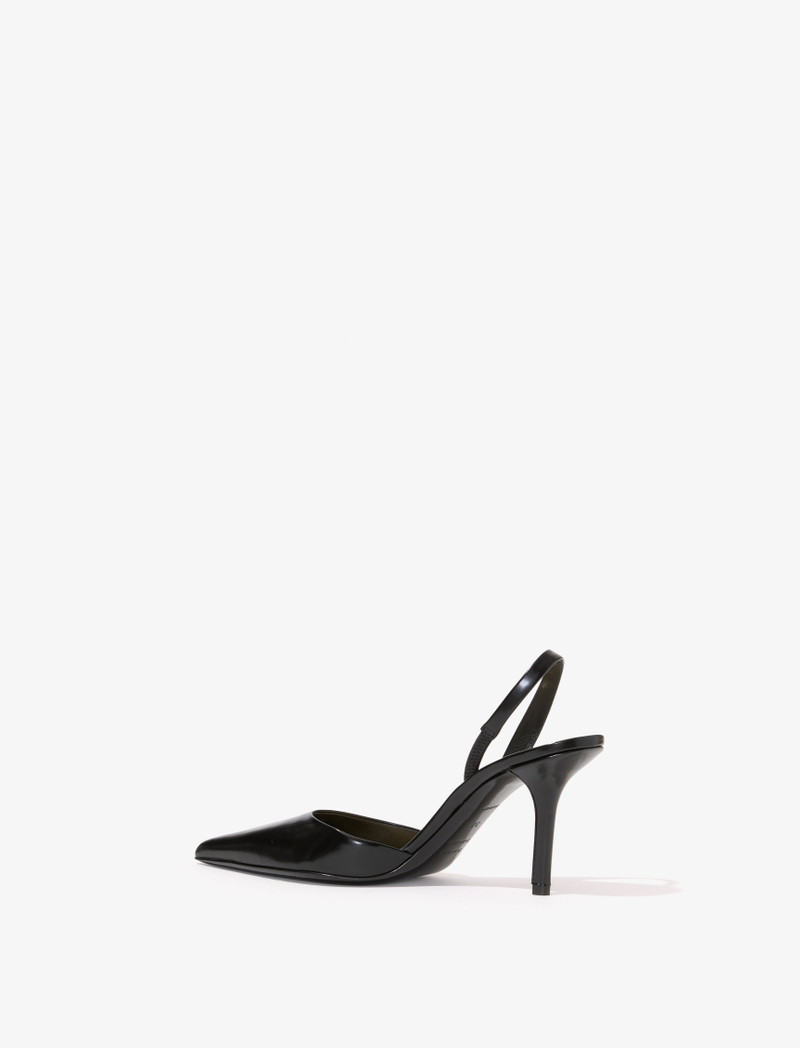 Proenza Schouler Slash Slingback Pumps in Spazzolato Leather outlook