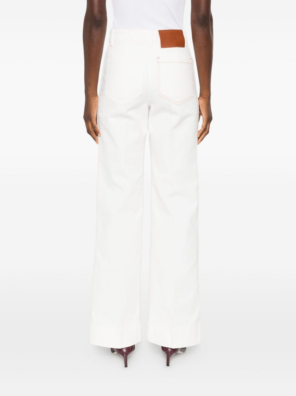 organic-cotton straight-leg jeans - 4