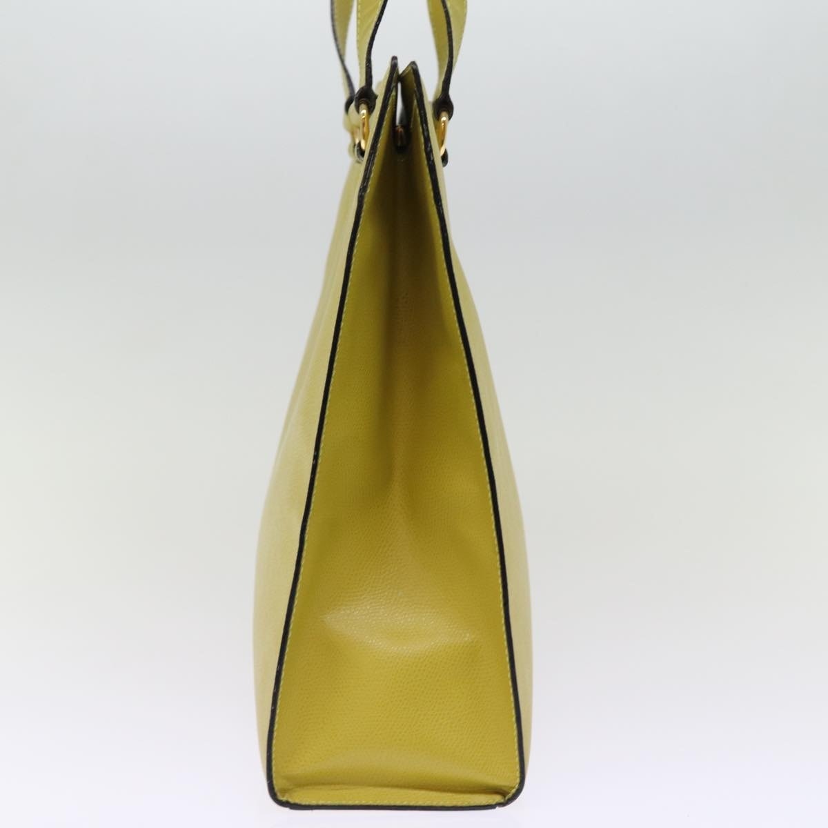 CELINE Tote Bag Leather Yellow - 3