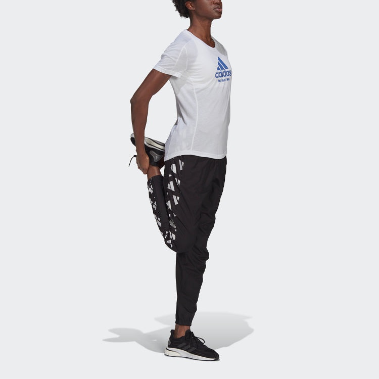 (WMNS) adidas Celeb Pant W Running Sports Knit Long Pants/Trousers Black GK6190 - 2