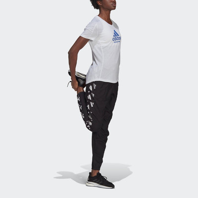 adidas (WMNS) adidas Celeb Pant W Running Sports Knit Long Pants/Trousers Black GK6190 outlook