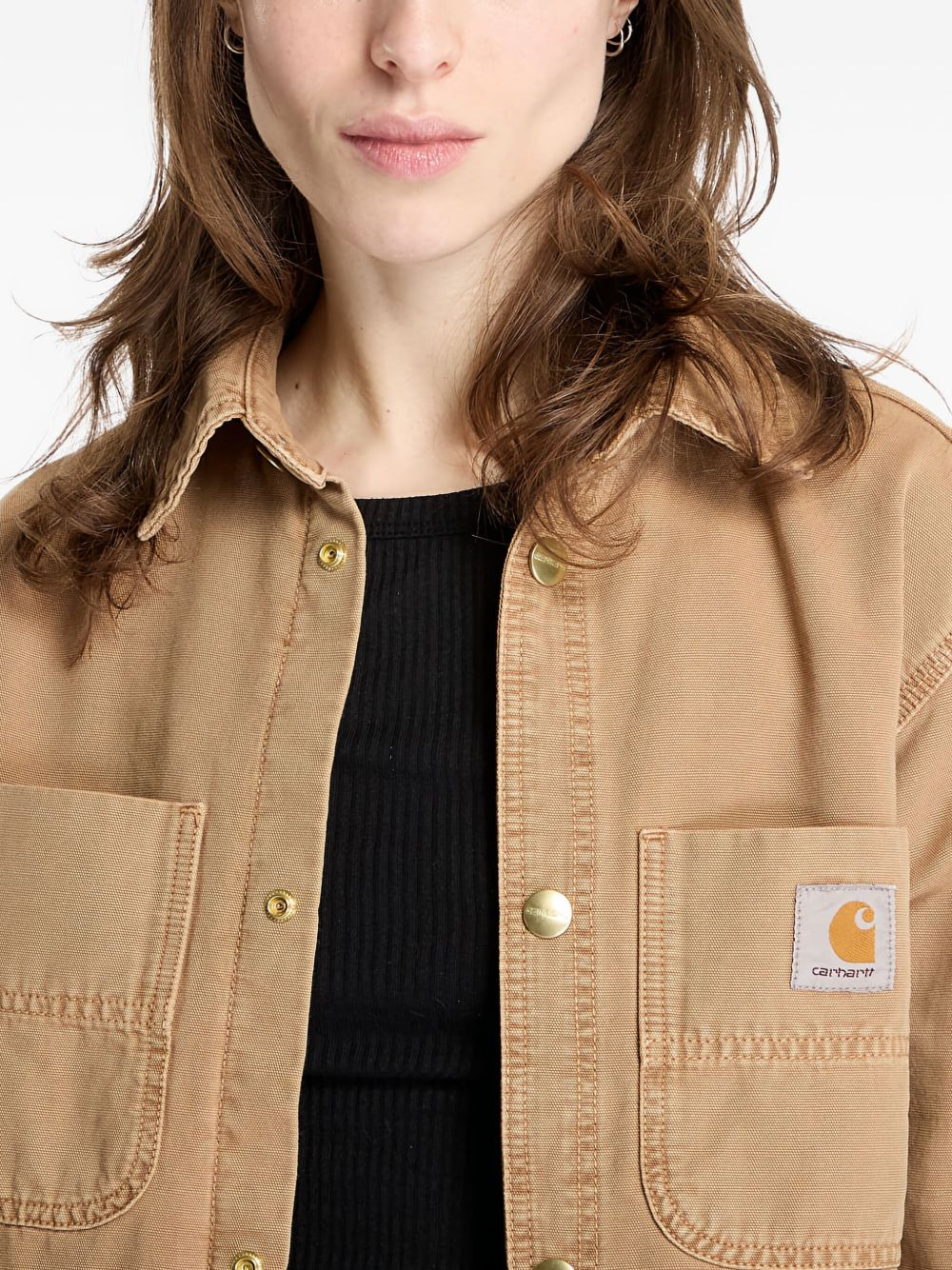 Conro patch-pocket button overshirt - 5