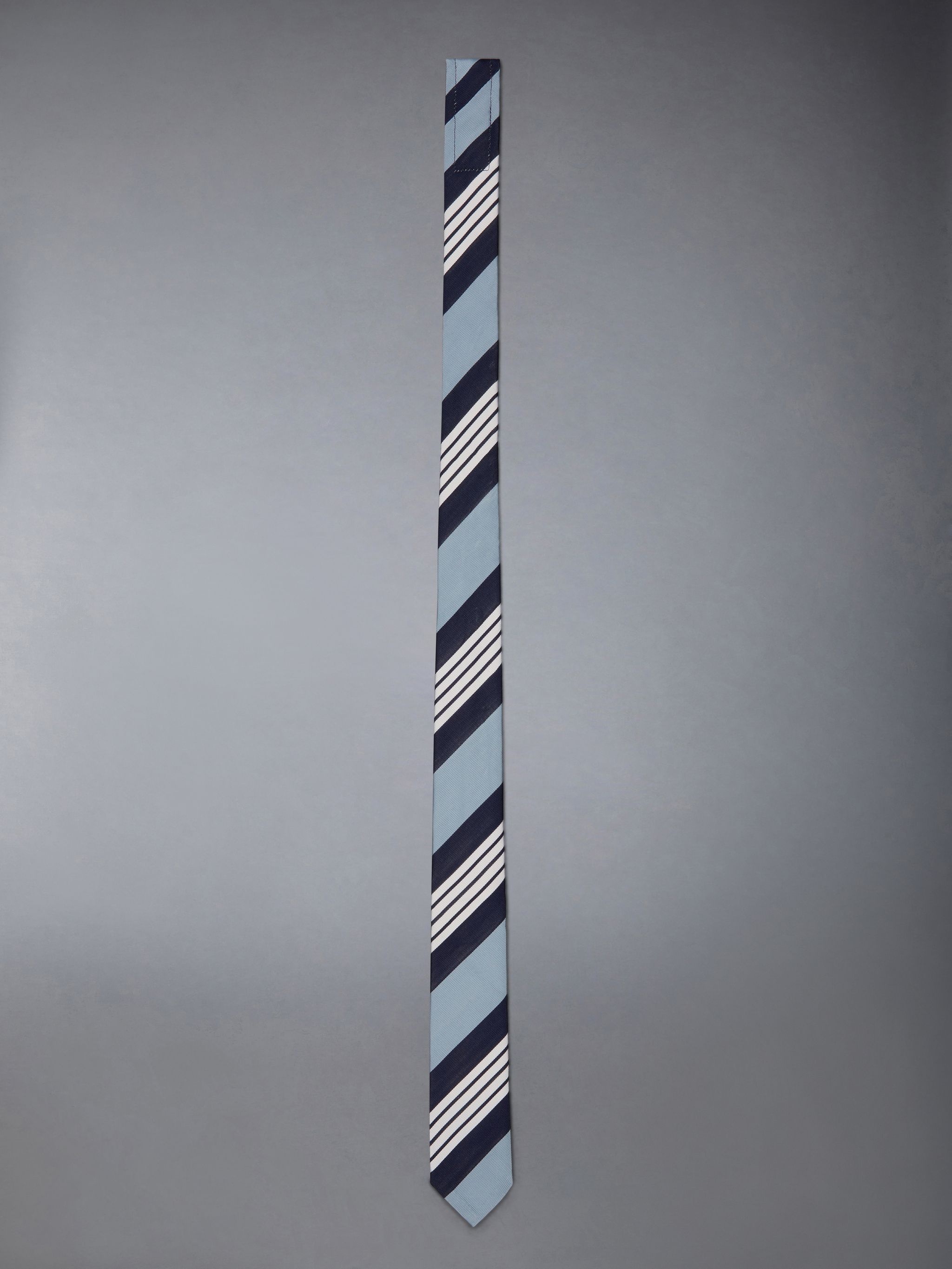 4-Bar Stripe silk-cotton tie - 1