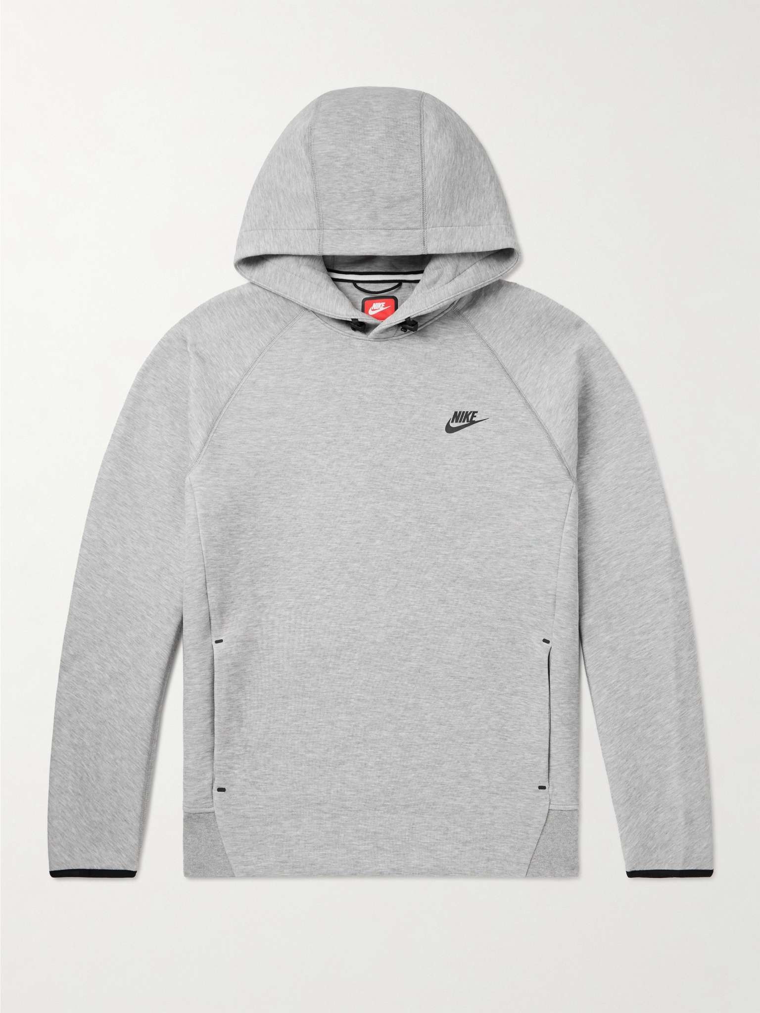 Logo-Print Cotton-Blend Tech Fleece Hoodie - 1