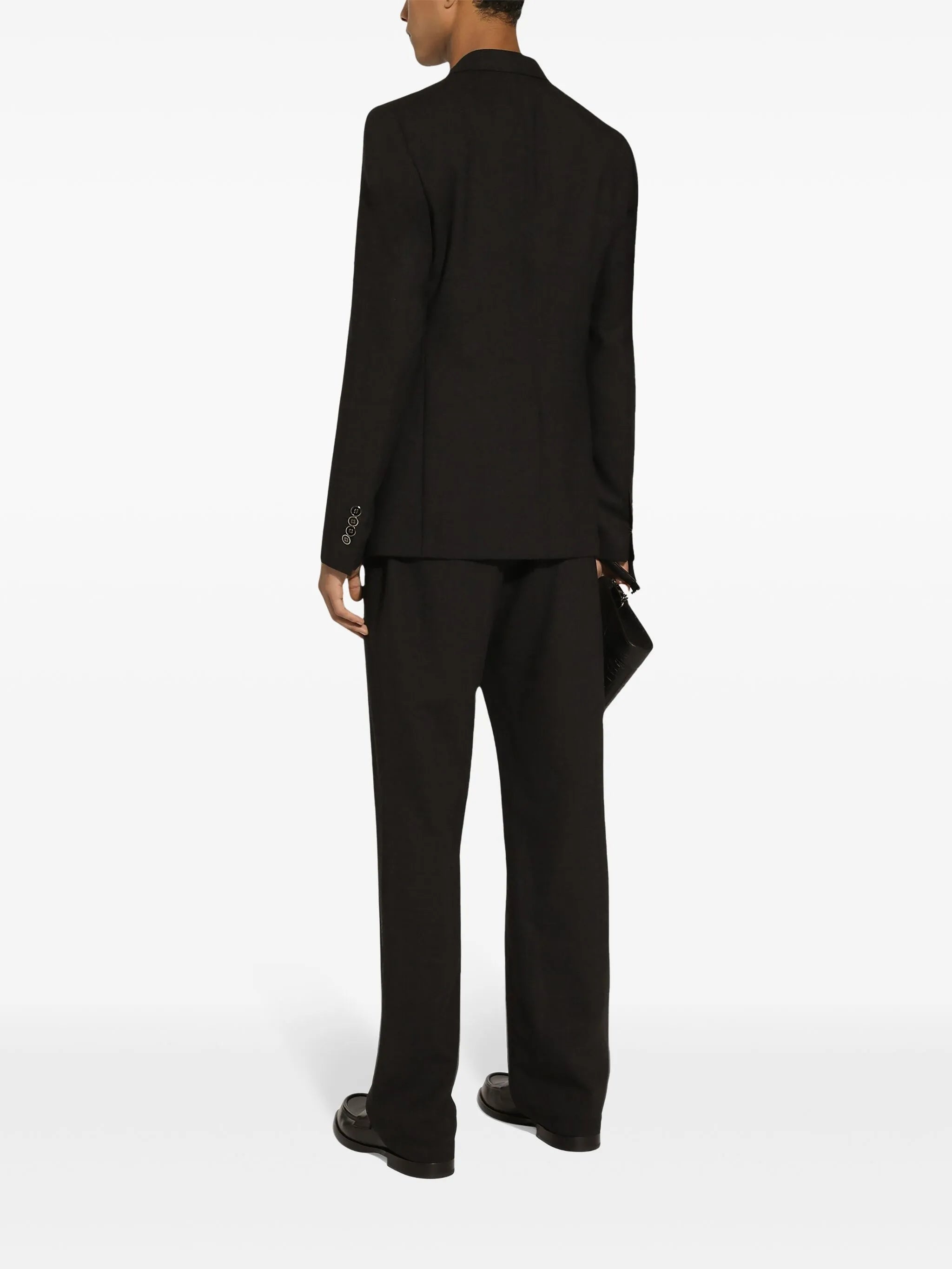 Wool Double-breasted Jacket - 2