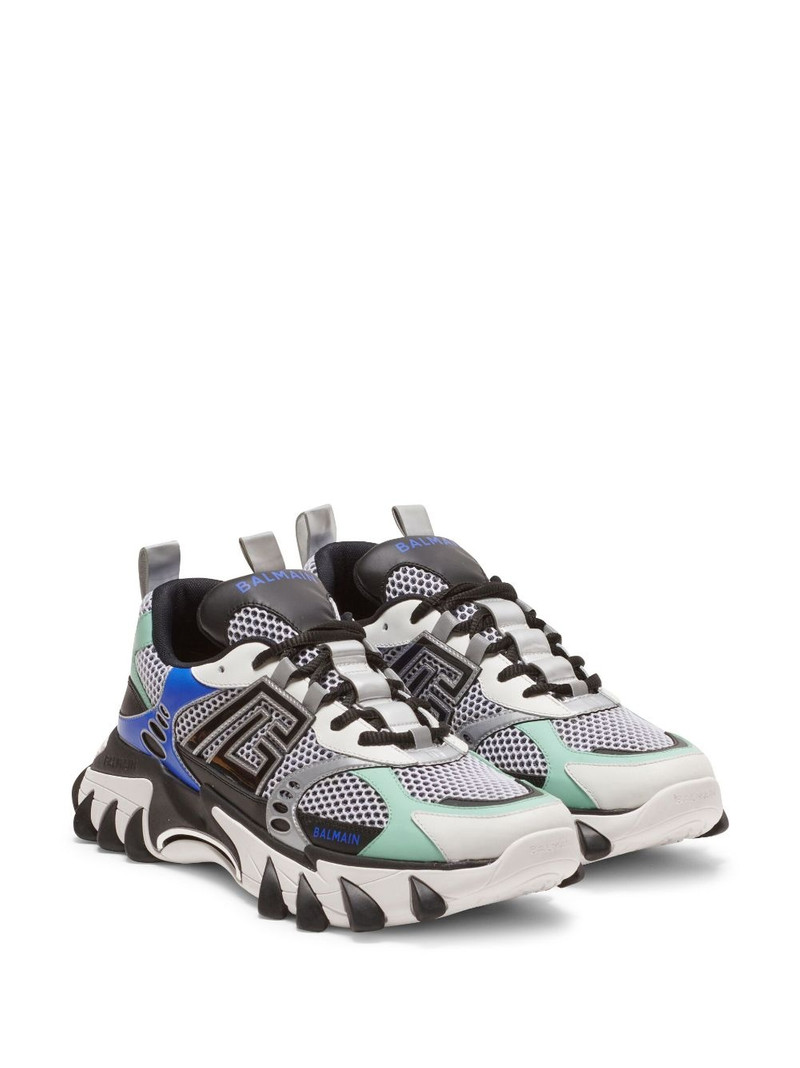 Balmain B-East panelled sneakers outlook