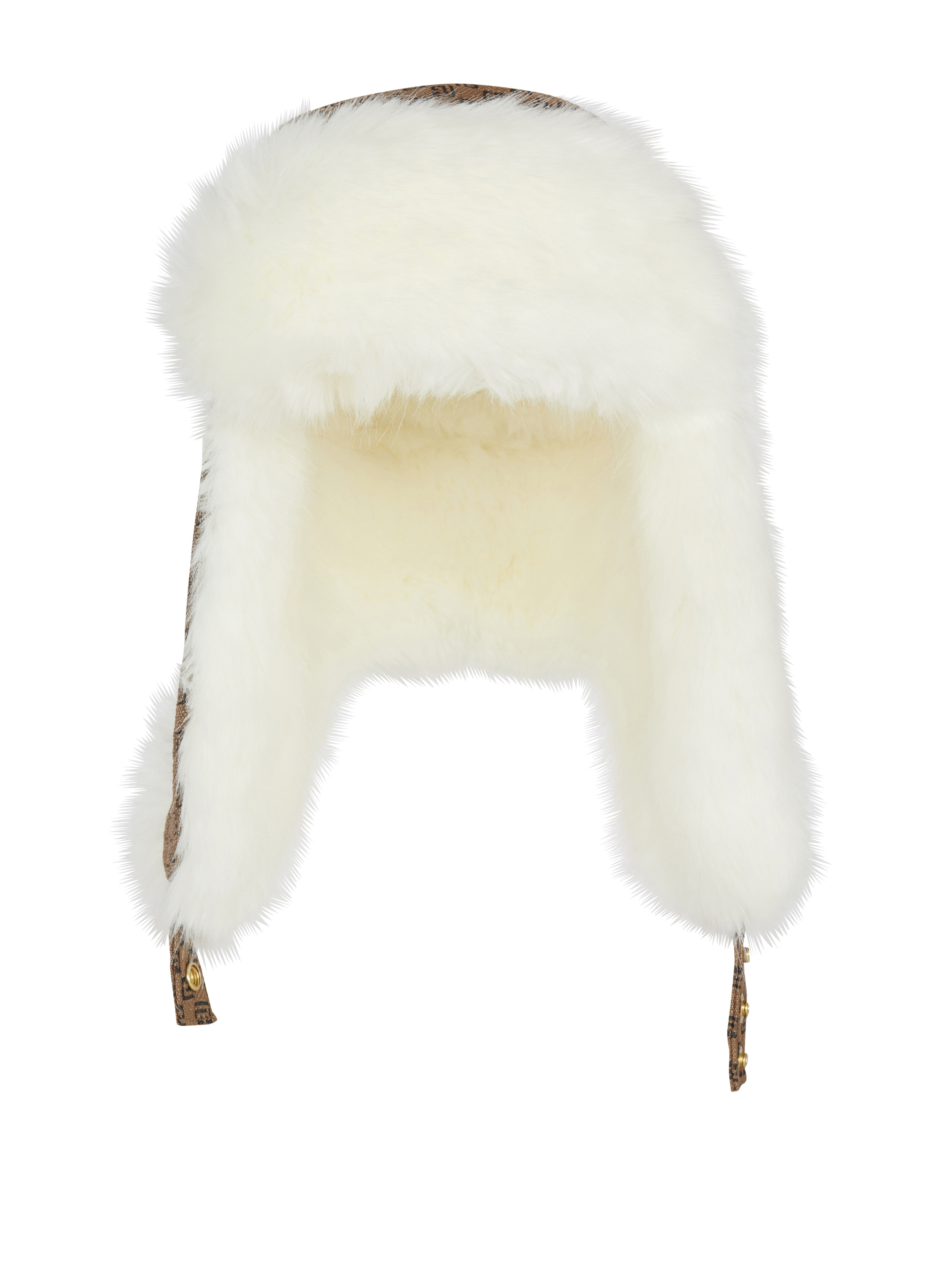 Mini monogram trapper hat - 1