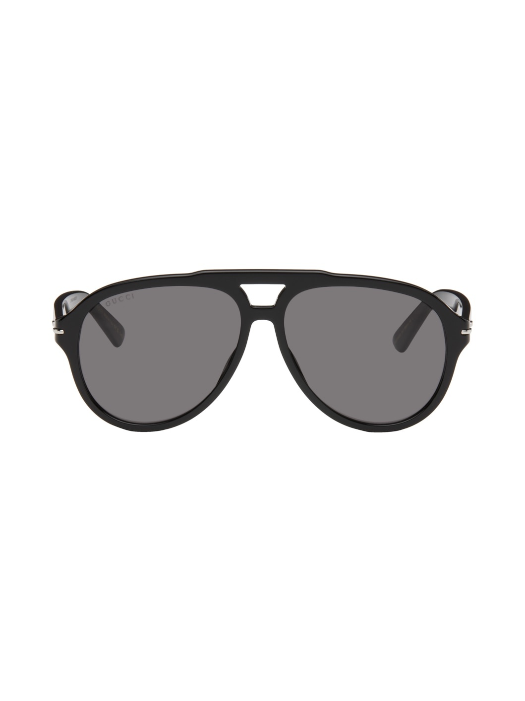 Black Navigator Sunglasses - 1