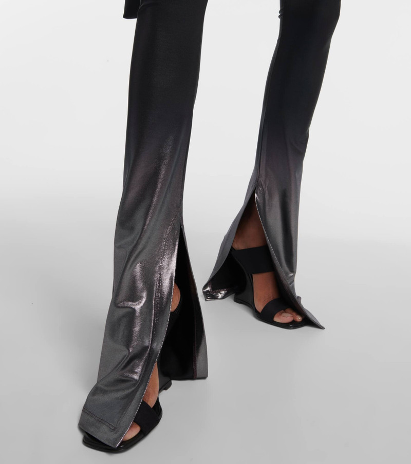 Carmen metallic flared pants 5