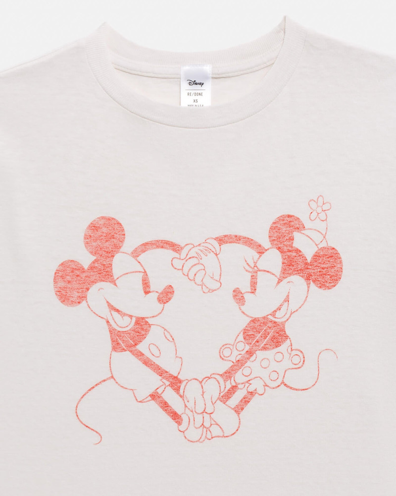 Classic "Disney Heart Hands" Tee - Vintage White 5