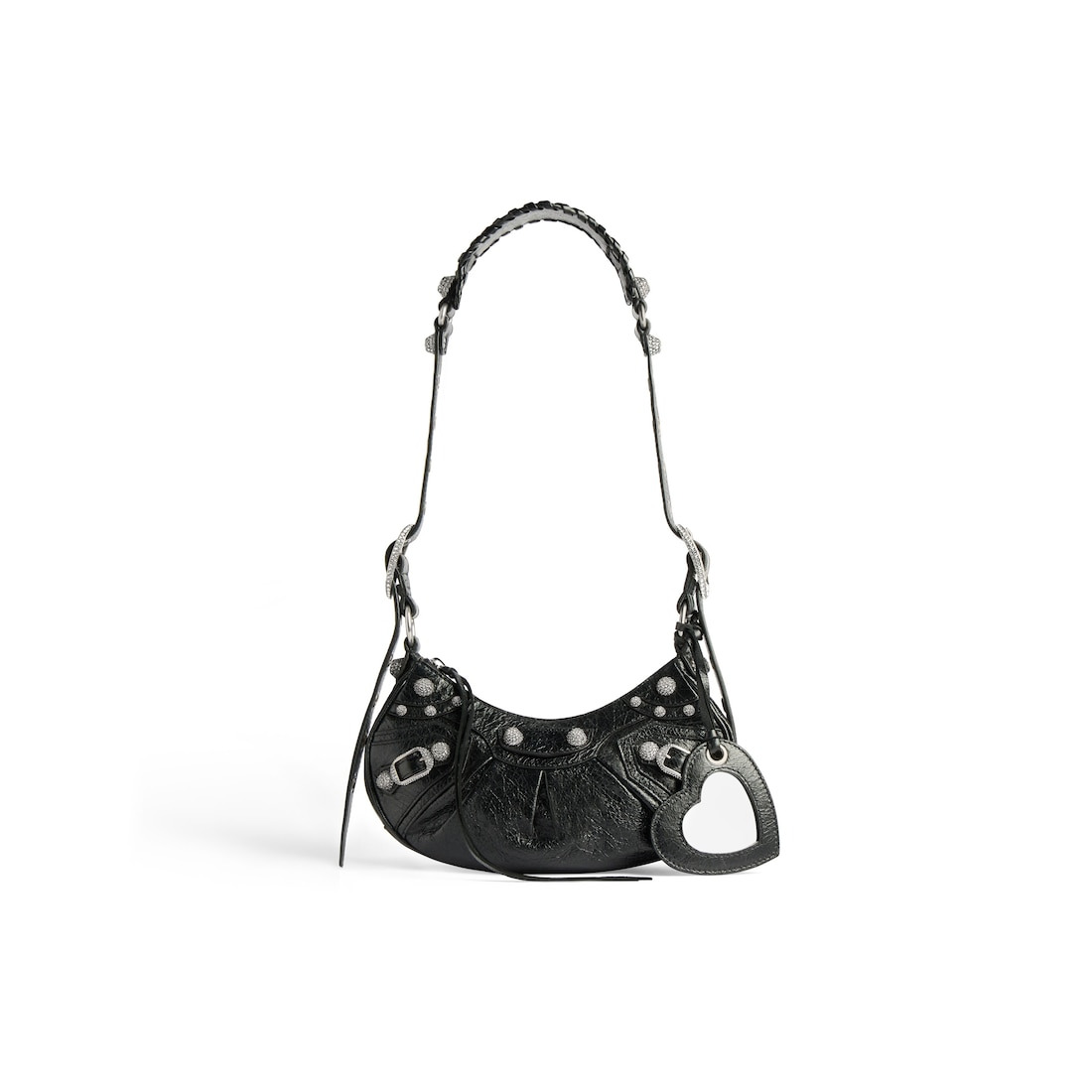 le cagole xs shoulder bag with rhinestones - 1