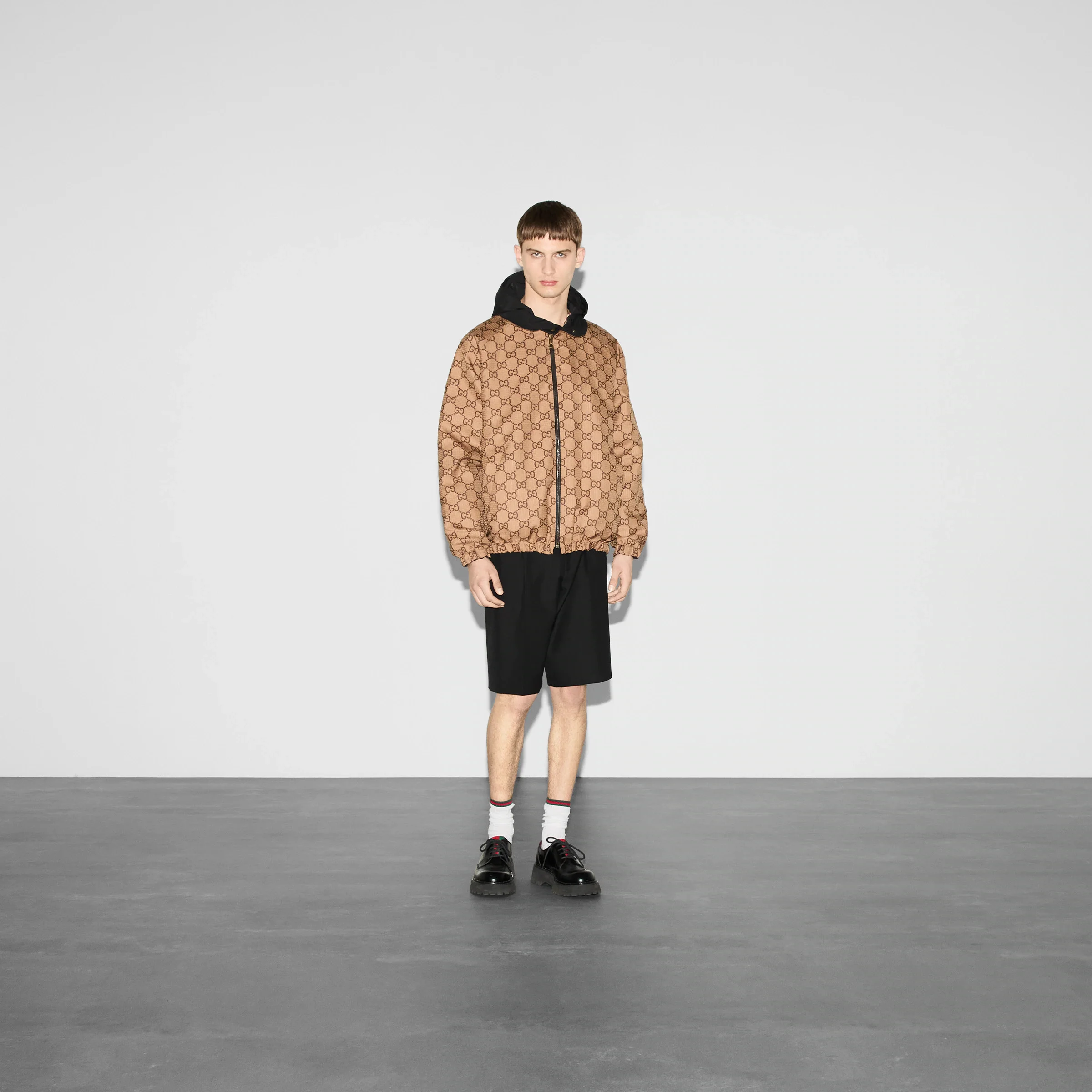 GUCCI Reversible poplin jacket - 722511ZALX21043 | REVERSIBLE