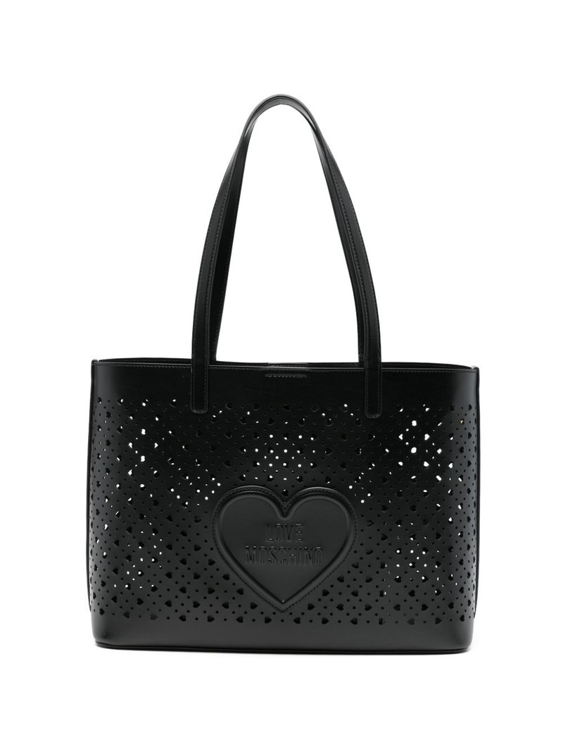 heart cut-out tote bag 1