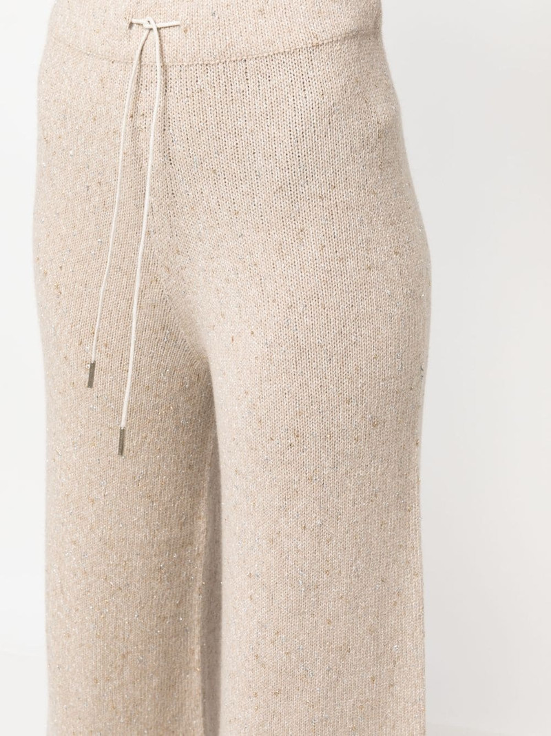 cropped knitted trousers 5