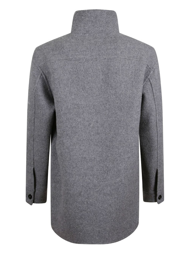 Jil Sander chest-pocket monogram-detail jacket outlook