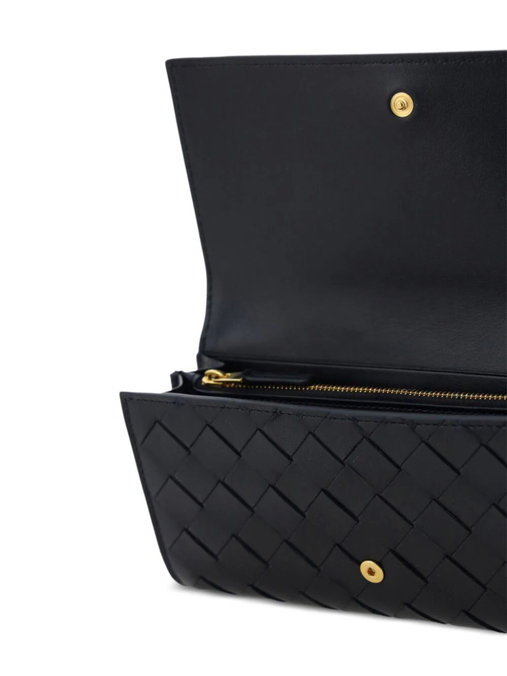 Bottega Veneta Women Portafoglio Intrecciato Con Patta Grande - 5