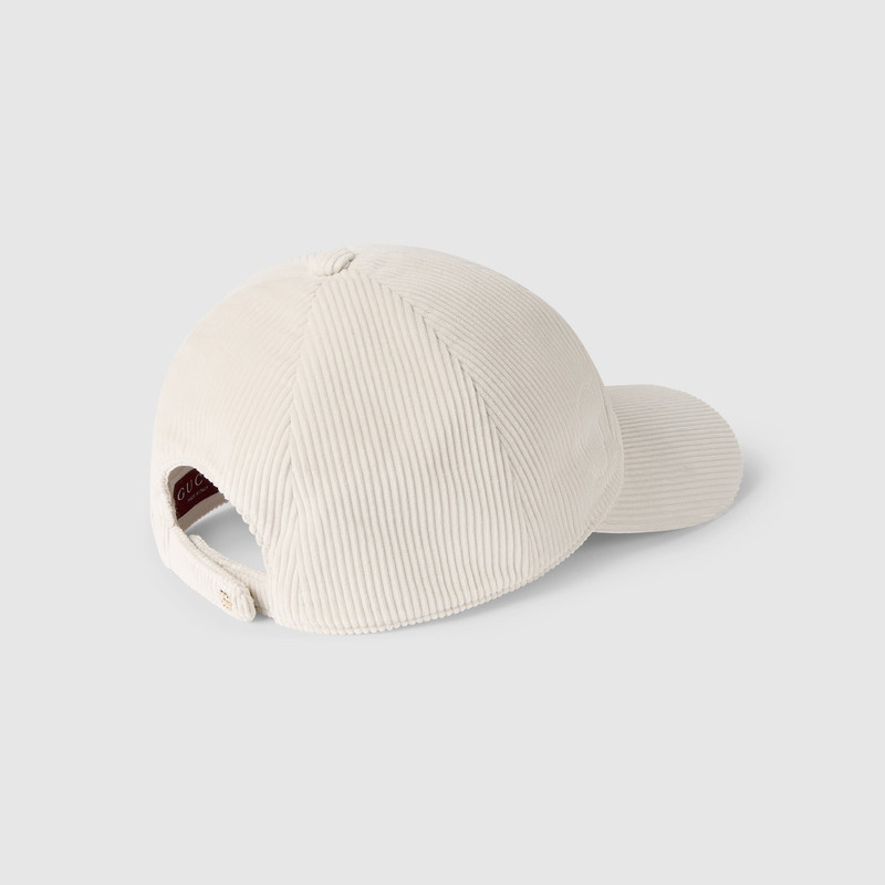 Corduroy baseball hat 4