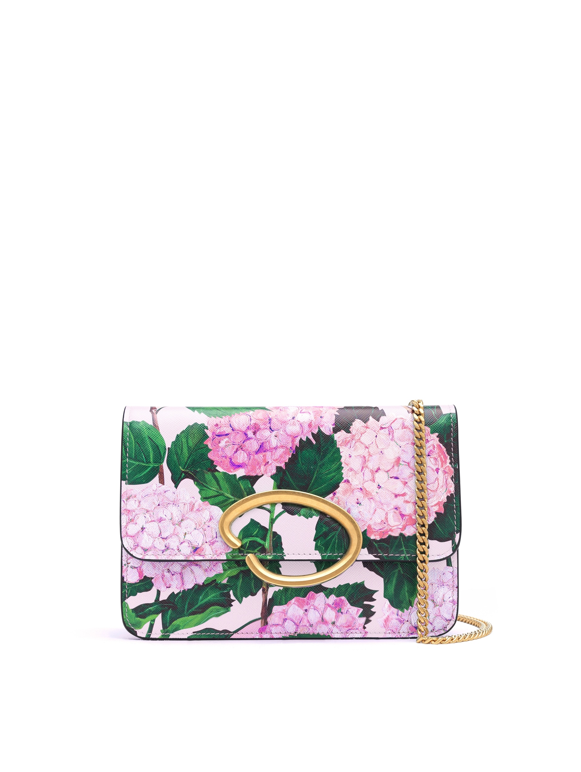 HYDRANGEA PRINTED O POCHETTE - 1