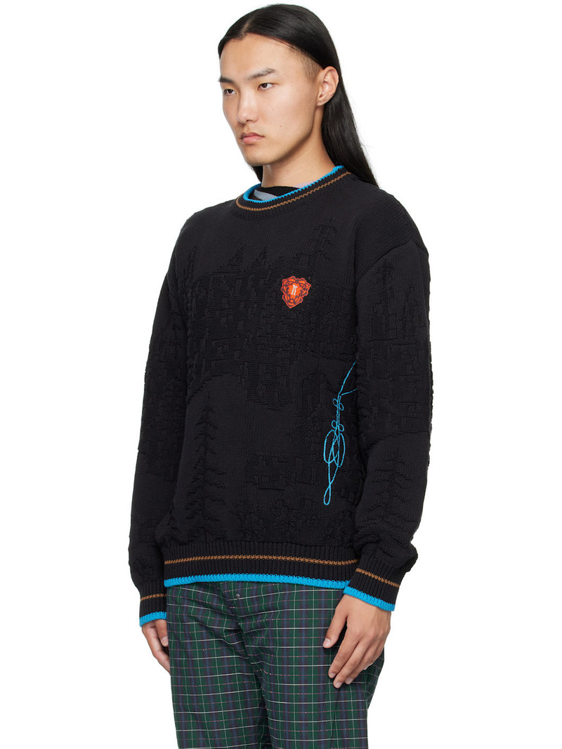 Kiko Kostadinov Black Fitz Sweater outlook