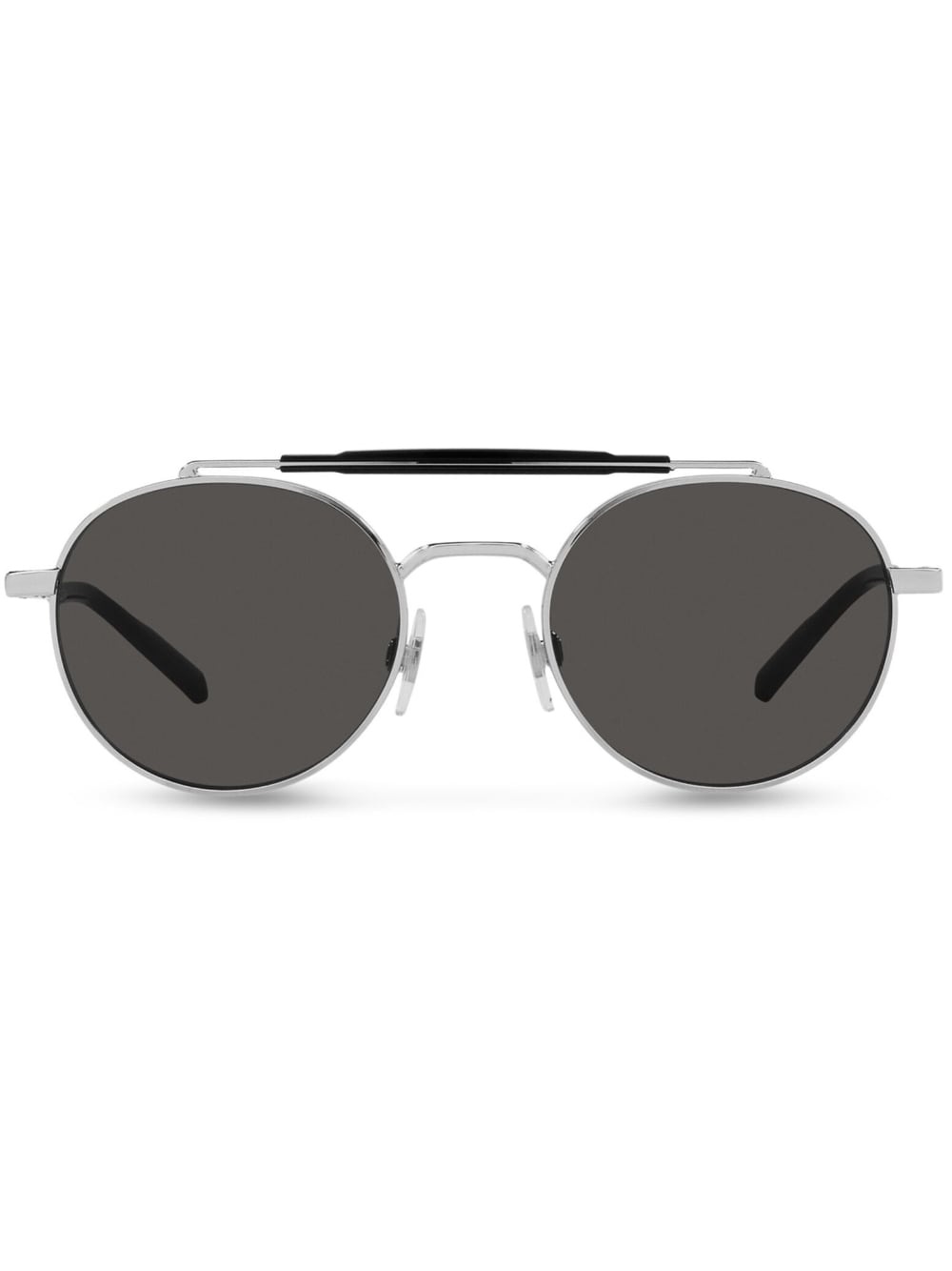 Diagonal Cut pilot-frame sunglasses - 1