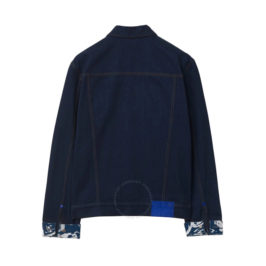 Burberry Logo-Patch Cotton Denim Jacket - 2