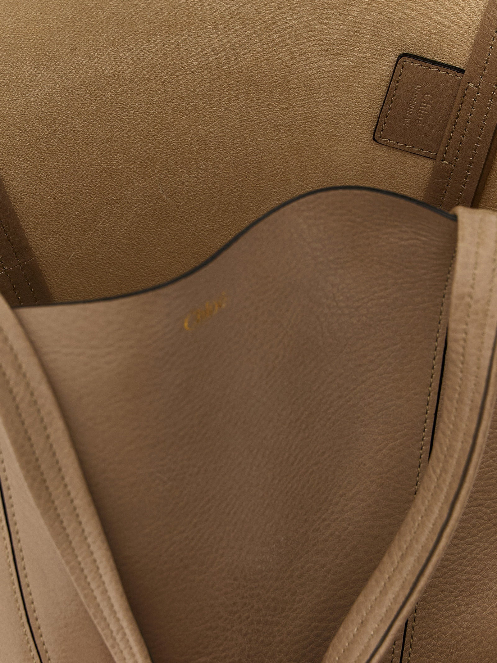 Chloé Spin Shoulder Bags Gray - 4