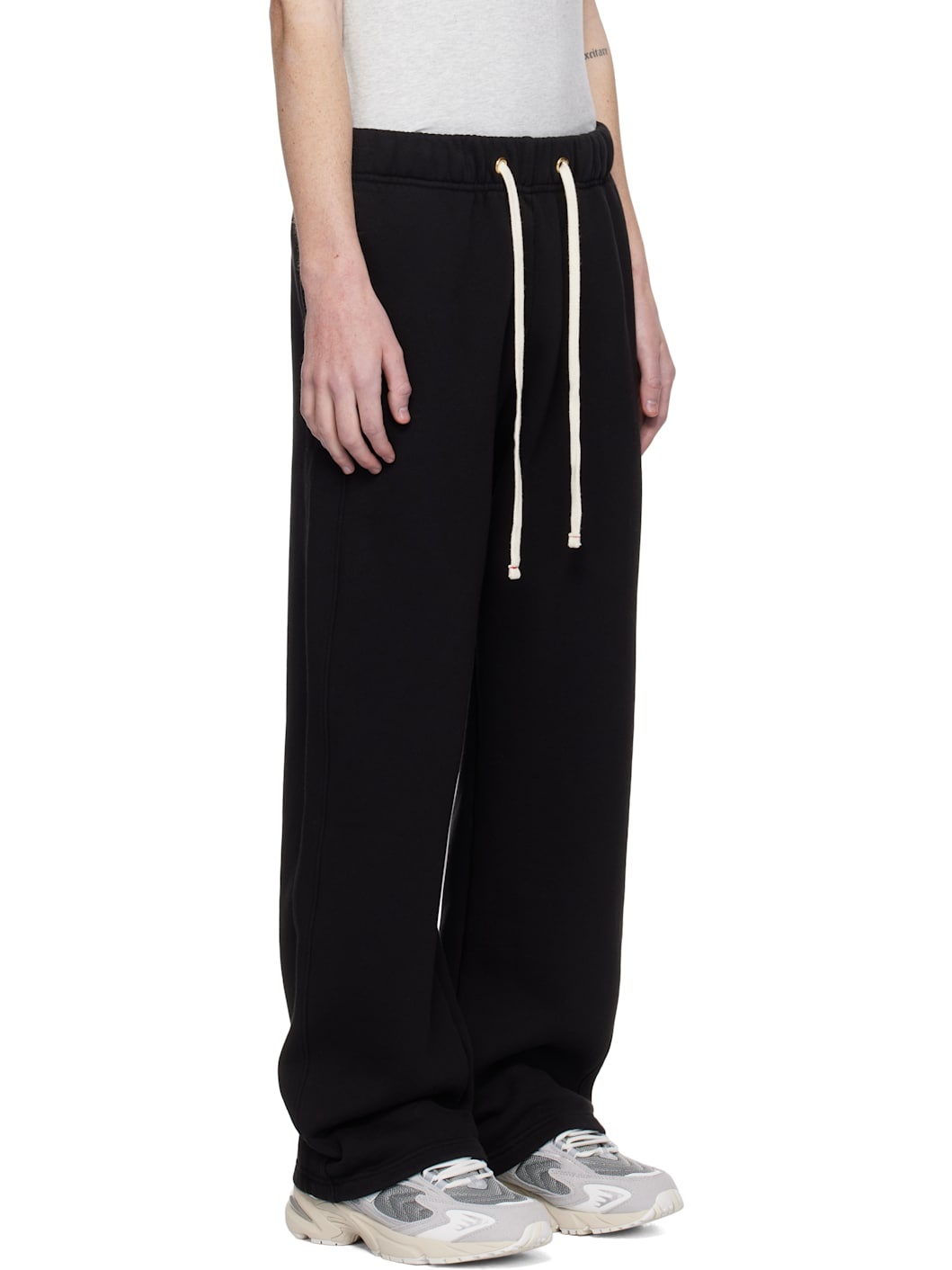 Black Heavyweight Classic Sweatpants - 2