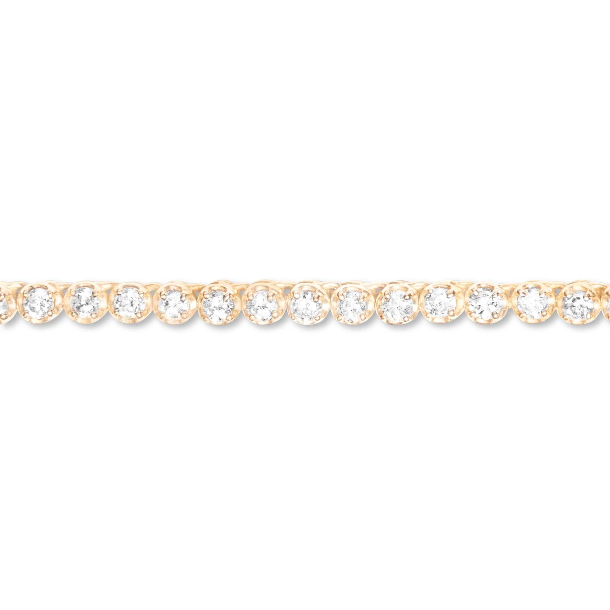 Drop Shot Diamond Tennis Bracelet - 3