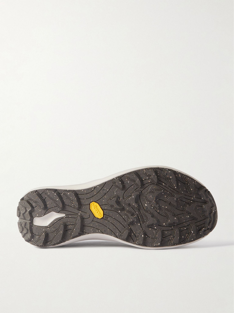 ROA Sella Rubber-Trimmed ProWave Jacquard Trail Sneakers Gray outlook