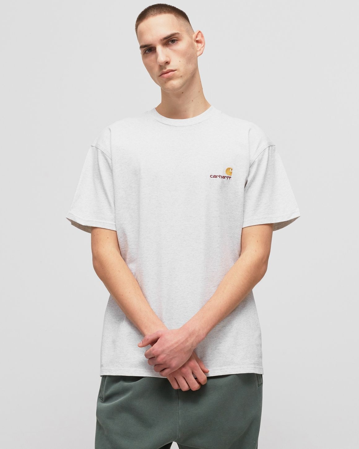 Carhartt S/S American Script T-Shirt | REVERSIBLE