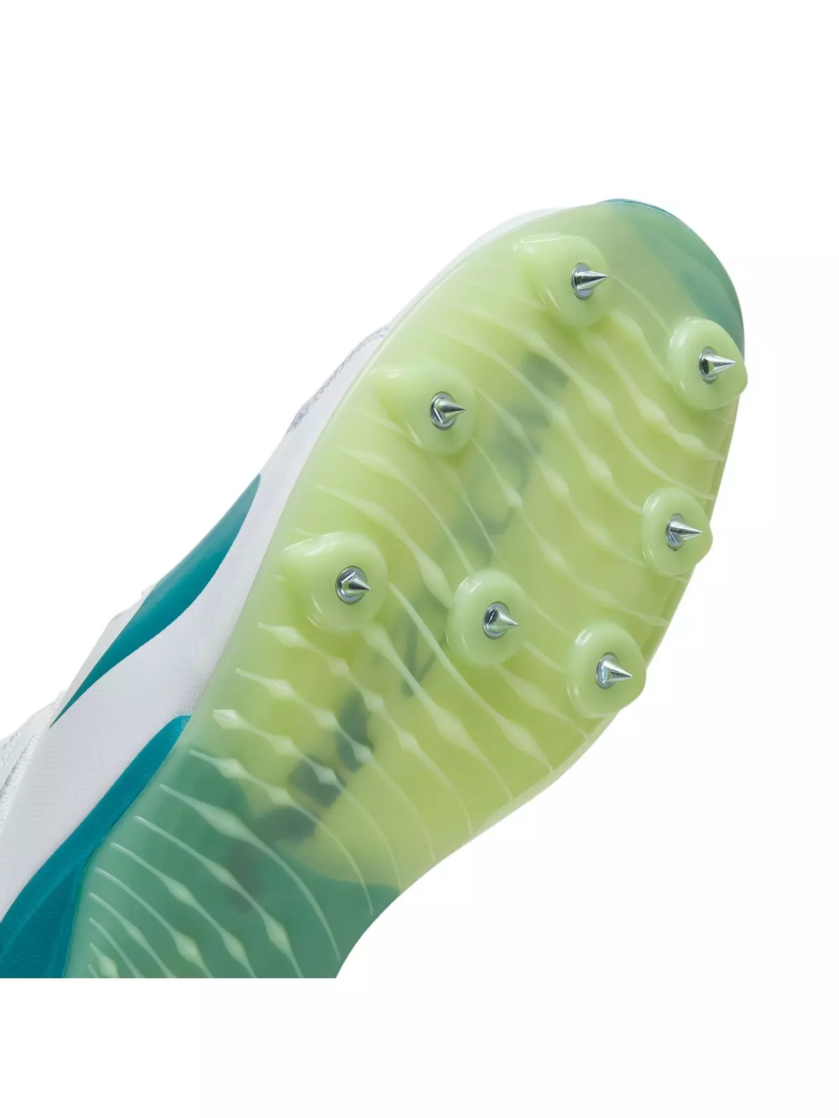Long Jump Elite "White/Bright Spruce/Barely Green" Unisex Track Spike - 6