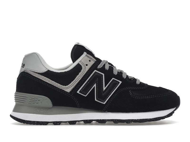 New Balance 574 Black White (2022) - 1