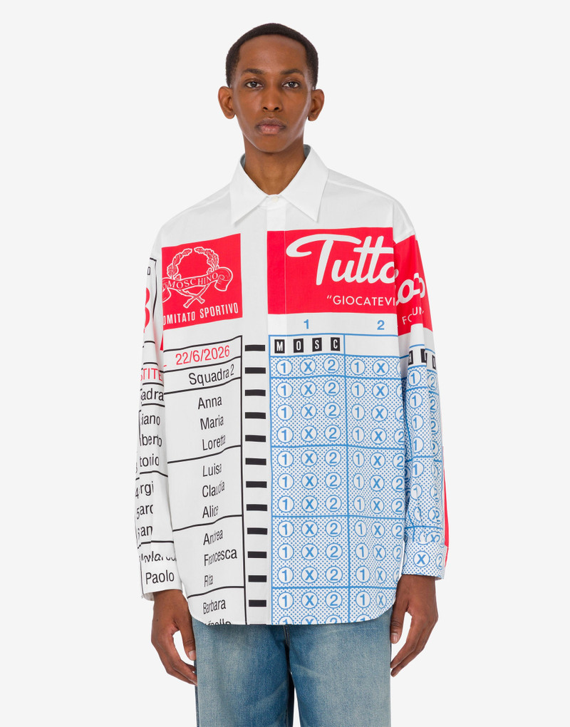 PRINTED COTTON POPLIN SHIRT 1