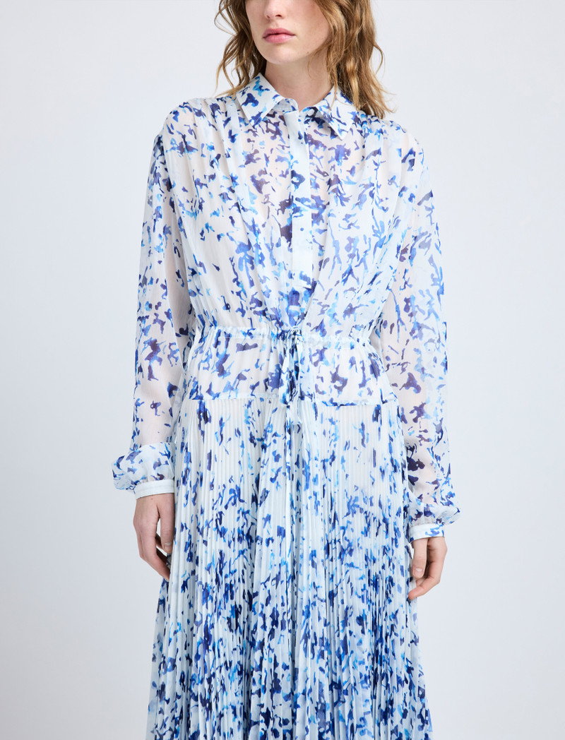 Jones Dress in Printed Crinkle Chiffon 5