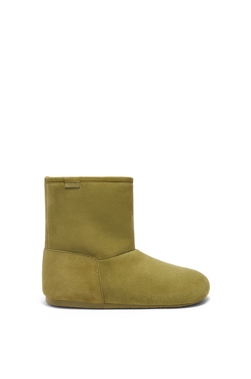 Lago boot in suede and shearling 1