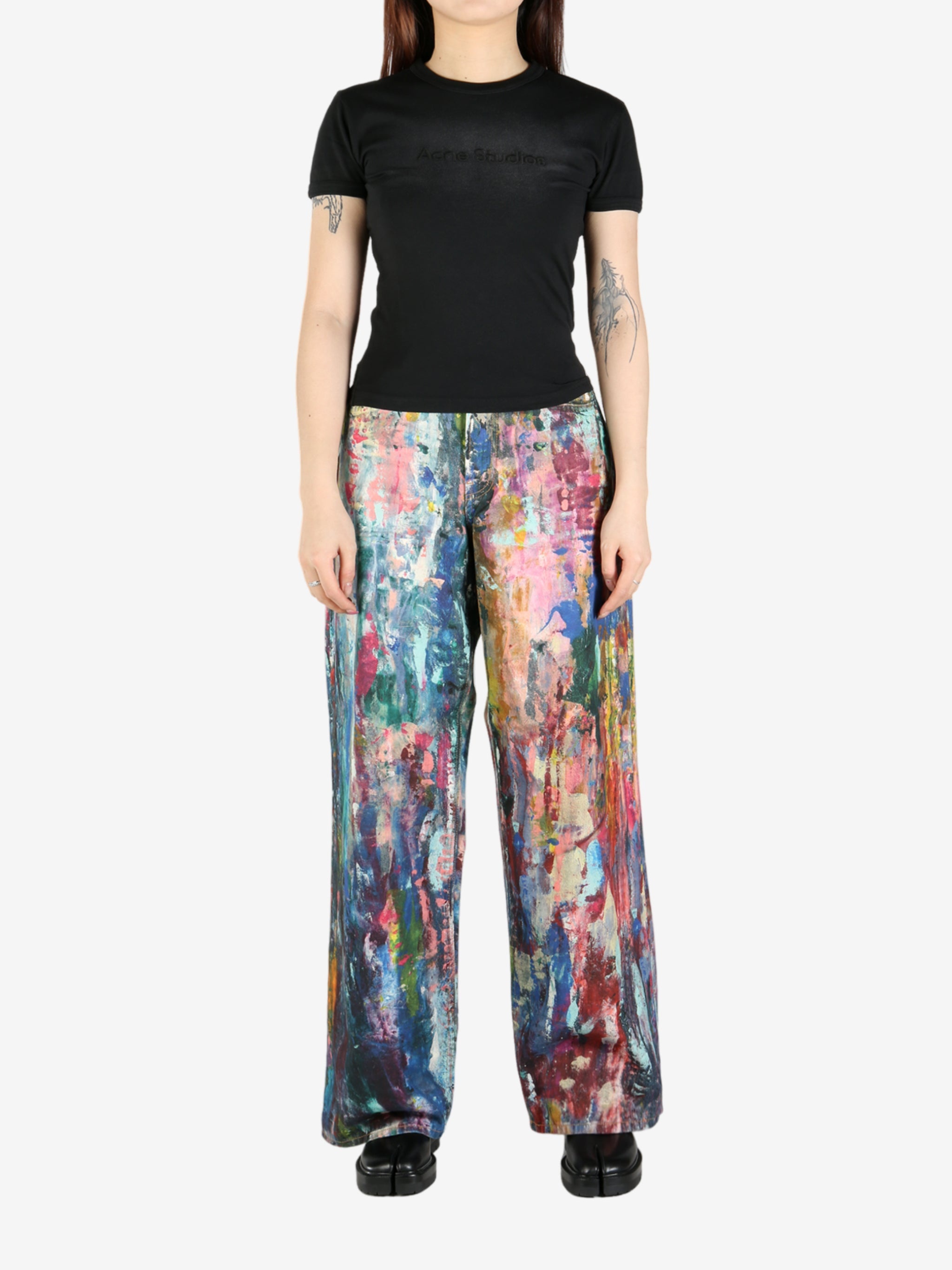 ACNE STUDIOS - Women Fitted Logo T-Shirt - 4